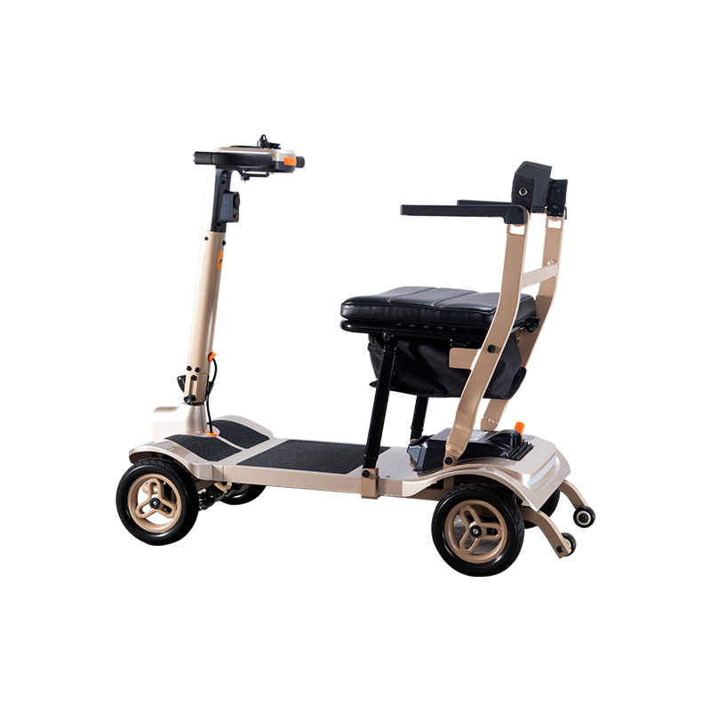 DDF100 4 Räder Leichter zusammenklappbarer Elektromobilitätsroller für ältere Menschen 
