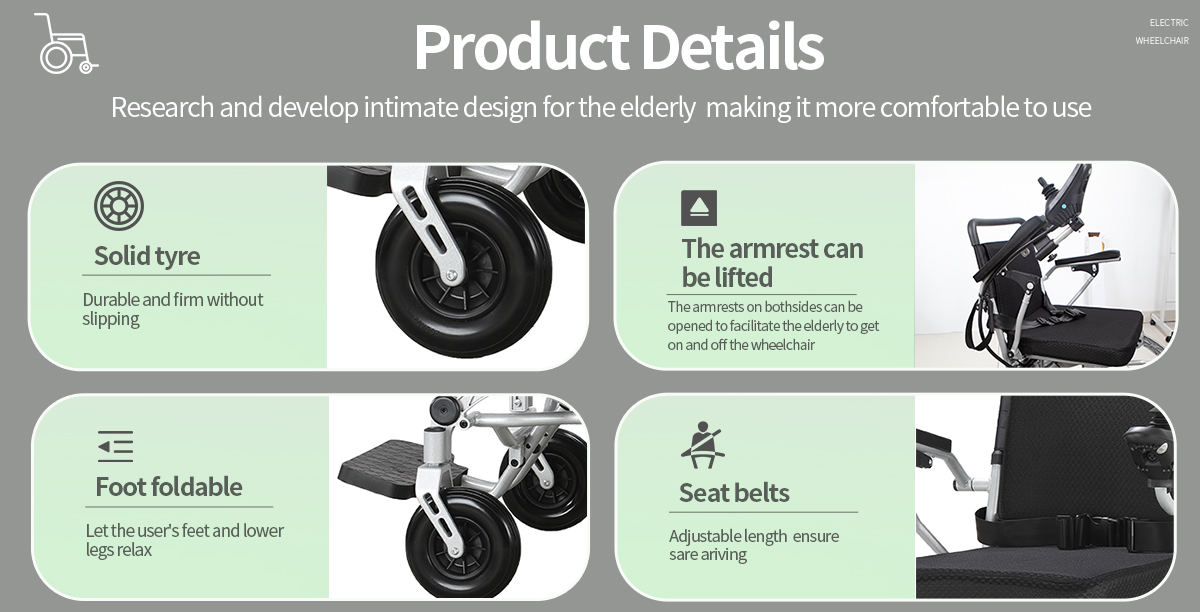 Elektrorollstuhl tragbar und leicht