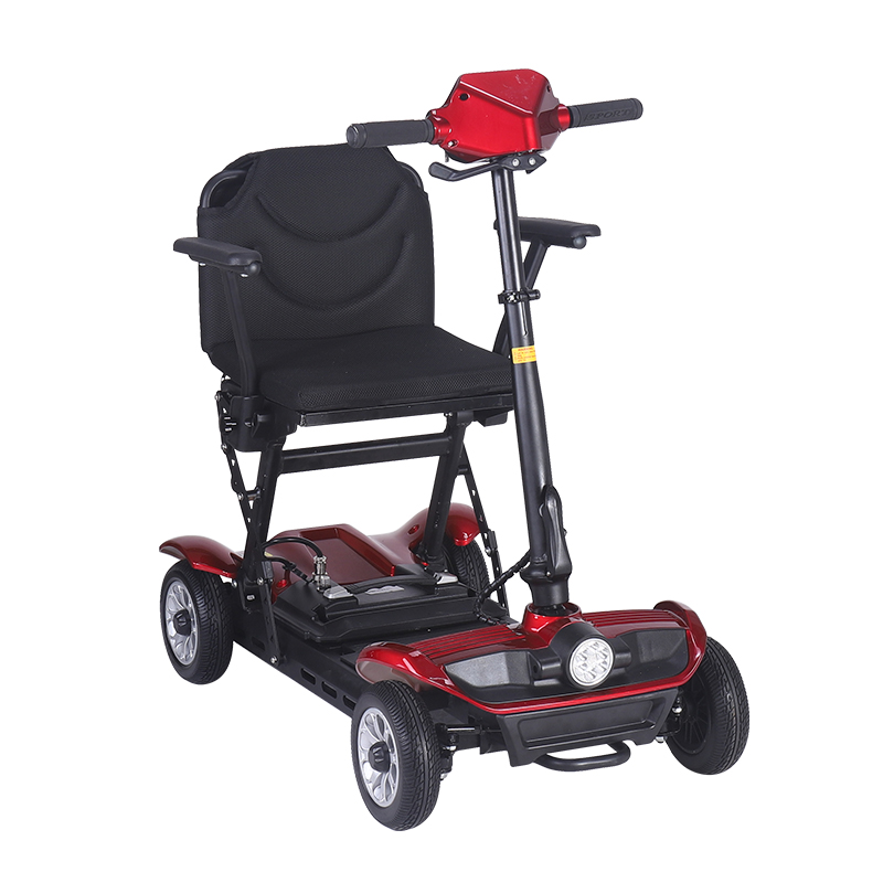 4-Rad-Klapp-Elektroroller aus Aluminiumlegierung (7)