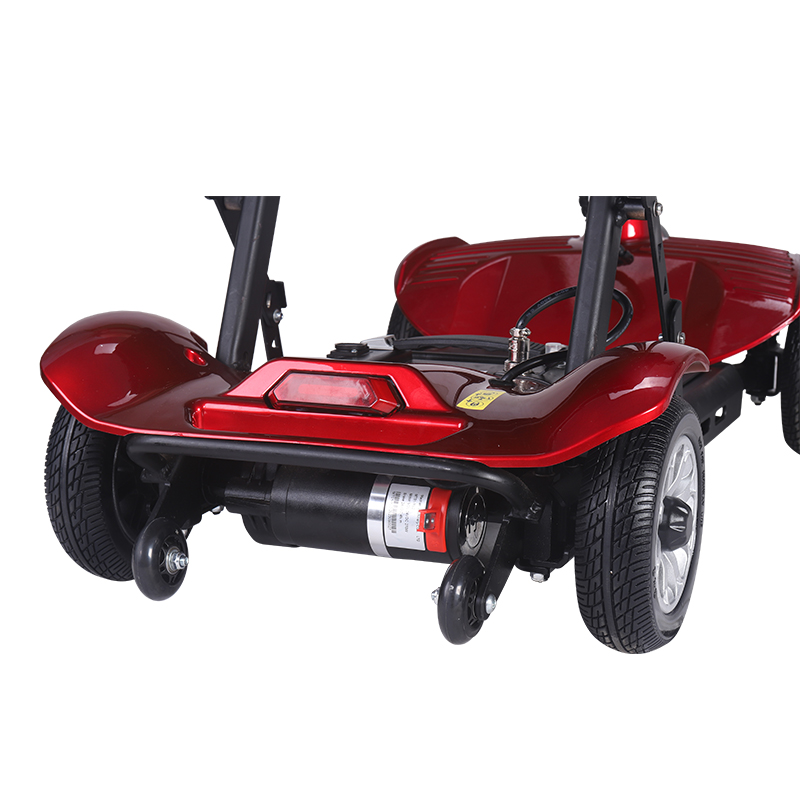 4-Rad-Klapp-Elektroroller aus Aluminiumlegierung (6)